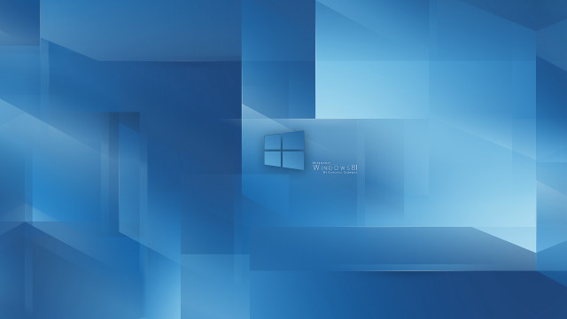 Blue abstract background window white free wallpaper - medium preview image