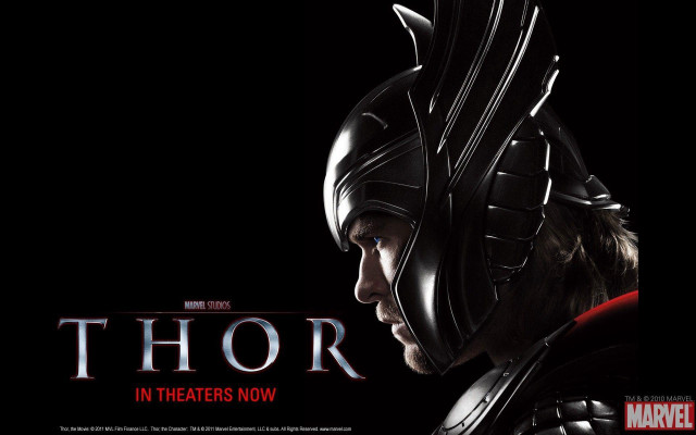 Thor dark knight movie poster free wallpaper - medium preview image