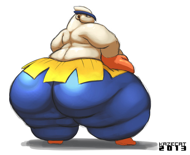 Cartoon character big belly big free wallpaper - medium preview image