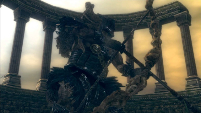 Man costume sword rope building free wallpaper - medium preview image