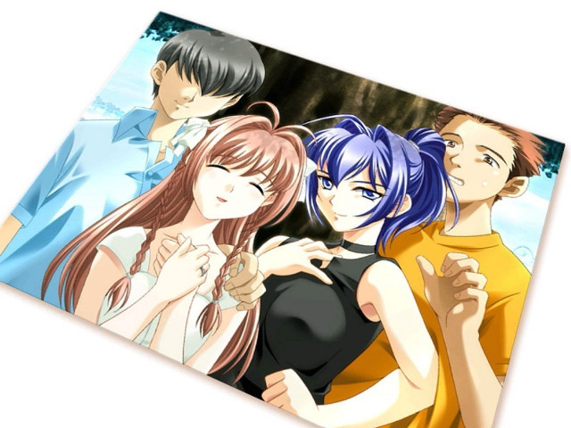 Group people tree water hands free wallpaper - medium preview image
