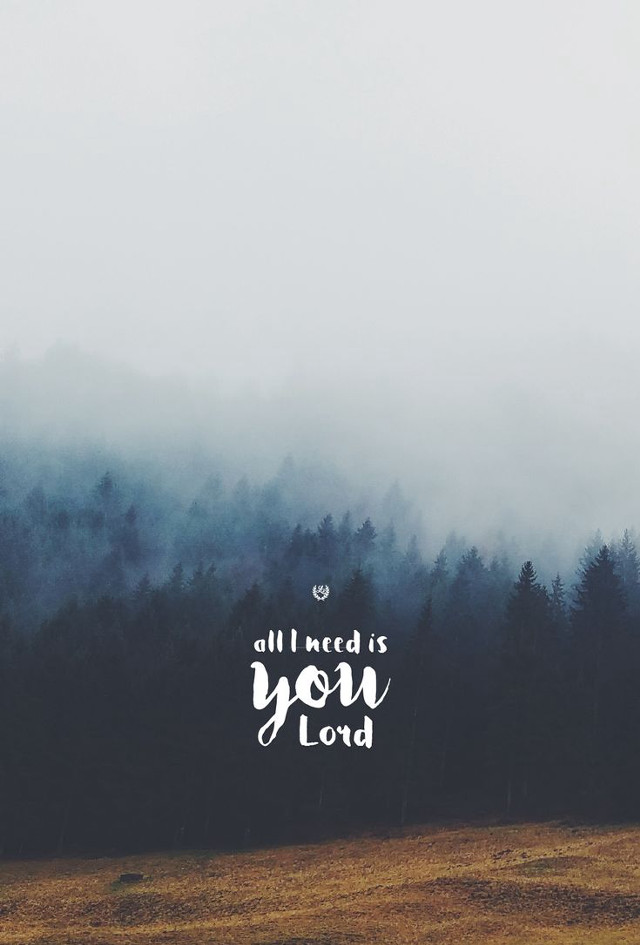 Field trees fog quote lord free wallpaper - medium preview image