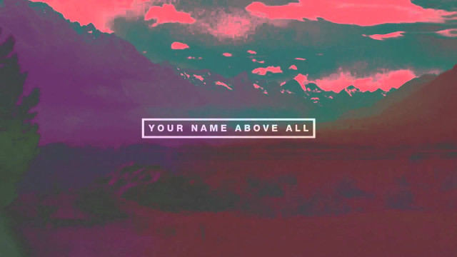 Mountain your name pink purple free wallpaper - medium preview image