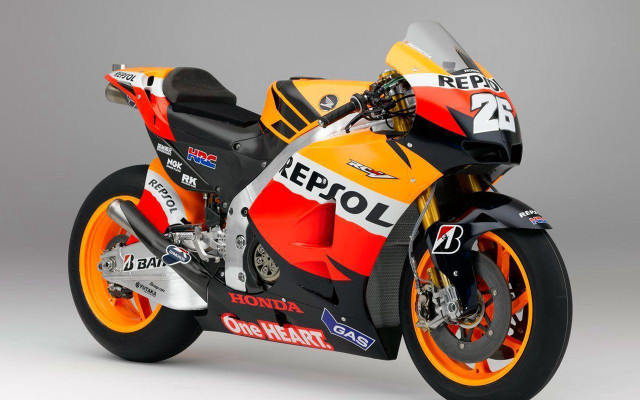 Motorcycle studio shot gray background free wallpaper - medium preview image