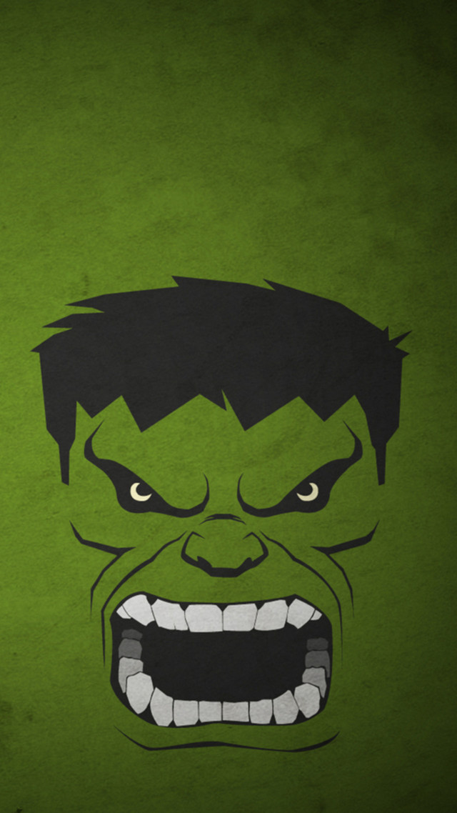 Green wall hulk face background #2 free wallpaper - medium preview image