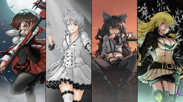 Anime characters different outfits hair #5 free wallpaper - medium preview image
