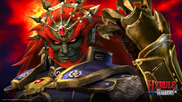 Red hair horned headdress sword free wallpaper - medium preview image