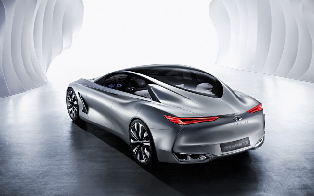 Silver car white room white #2 free wallpaper - medium preview image
