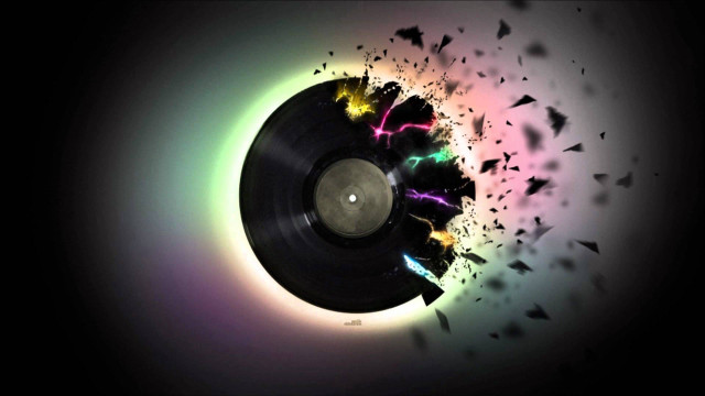 Record birds flying dark night free wallpaper - medium preview image