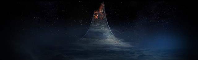 Tall tower city sky night free wallpaper - medium preview image
