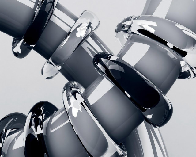 Shiny objects stacked row gray free wallpaper - medium preview image
