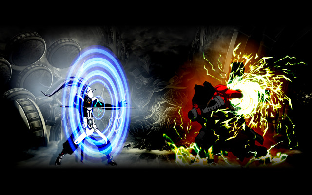 Man bow arrow dark room free wallpaper - medium preview image