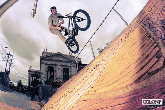 Man riding bike skateboard ramp free wallpaper - medium preview image