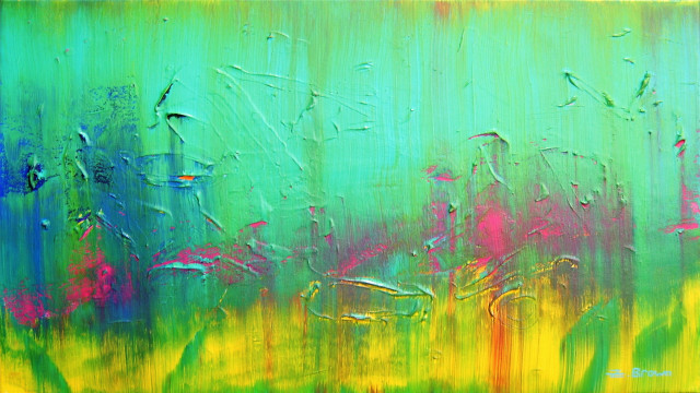 Abstract green blue red yellow free wallpaper - medium preview image