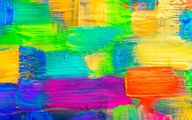Colorful painting white background red free wallpaper - medium preview image