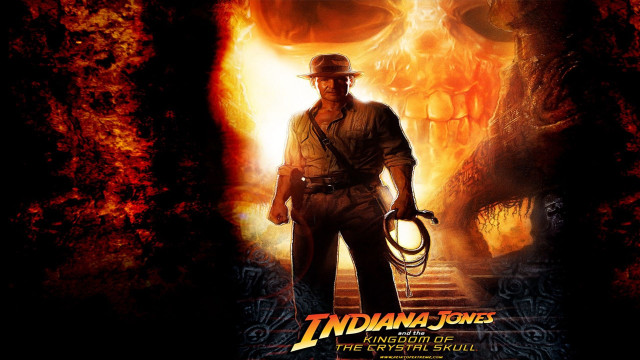 Indiana jones legend fire skull free wallpaper - medium preview image