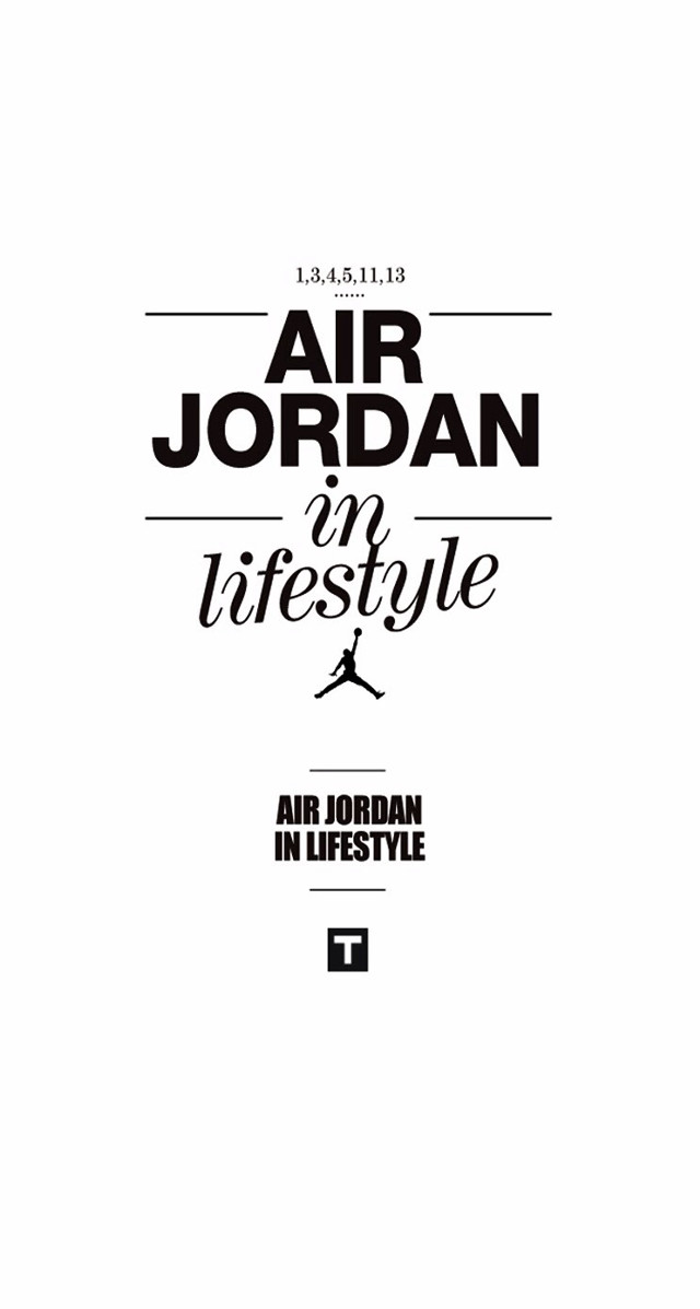 Air jordan white poster black free wallpaper - medium preview image