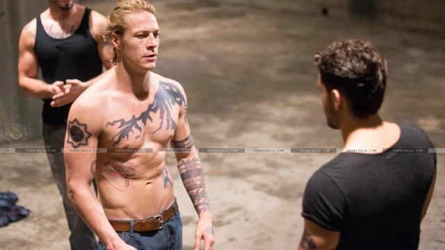 Man with tattoos beach boys free wallpaper - medium preview image