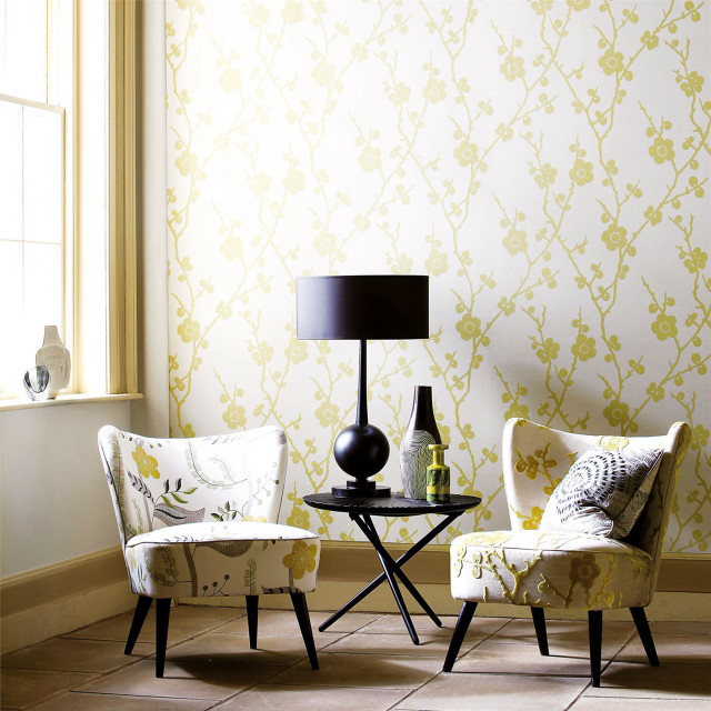 Living room lamp chairs table free wallpaper - medium preview image