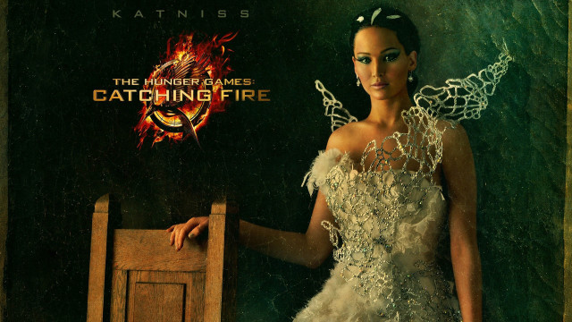 Woman white dress chair fire free wallpaper - medium preview image