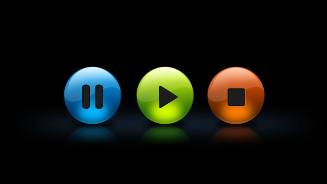 Buttons black background colorful group free wallpaper - medium preview image