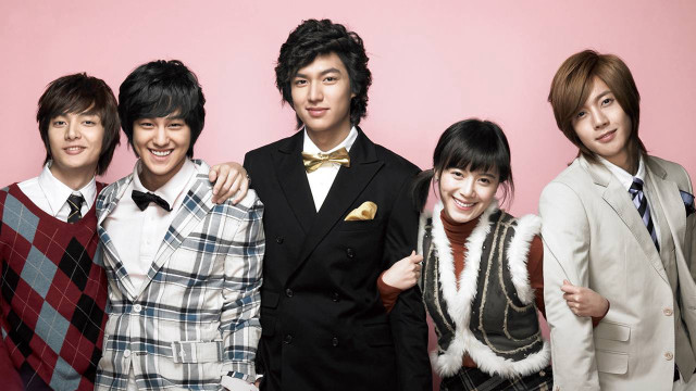 Asian group portrait pink background free wallpaper - medium preview image