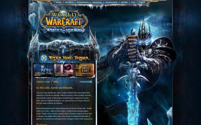 World of warcraft game web free wallpaper - medium preview image