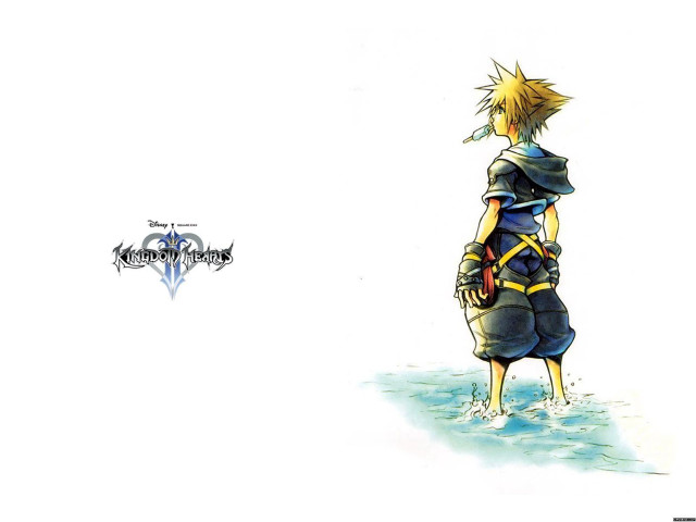 Person standing water sword drawing free wallpaper - medium preview image
