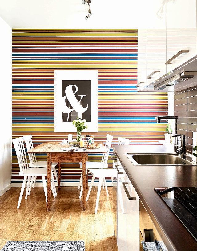 Kitchen table chairs picture wall free wallpaper - medium preview image