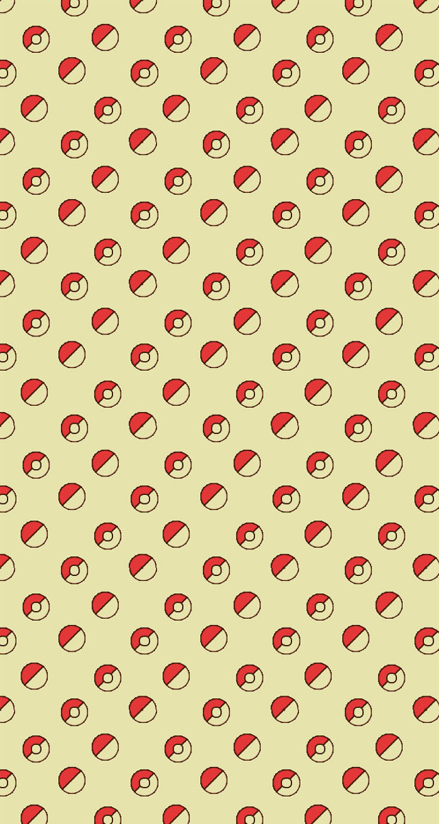 Yellow background red circles red free wallpaper - medium preview image
