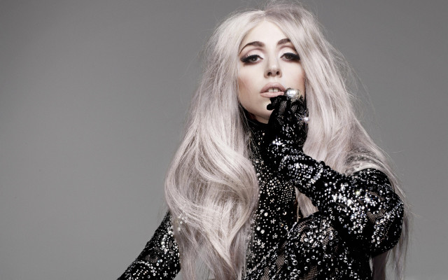 Woman long white hair black #4 free wallpaper - medium preview image