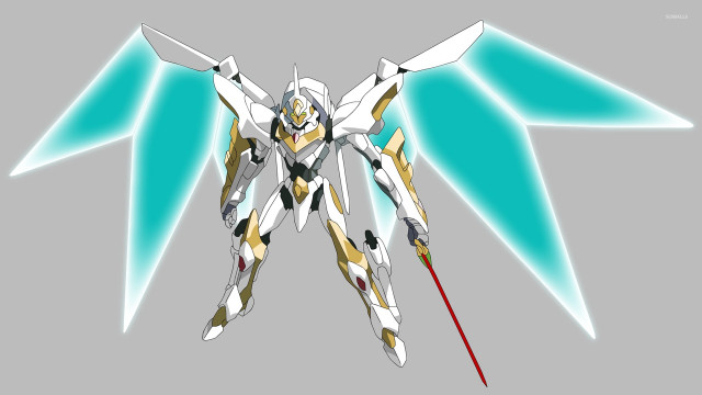 Robot sword wings stylized image free wallpaper - medium preview image