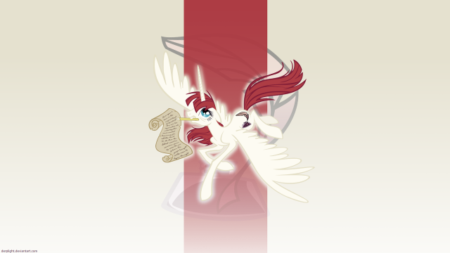 Red and white bird angel free wallpaper - medium preview image