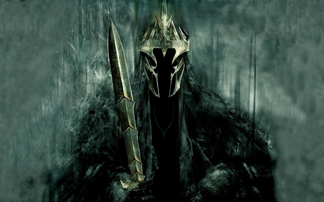 Man black suit sword helmet #2 free wallpaper - medium preview image