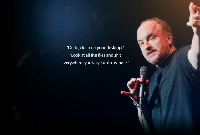 Man holding microphone quote dude free wallpaper - medium preview image