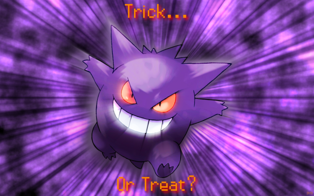 Purple background cat glowing face free wallpaper - medium preview image