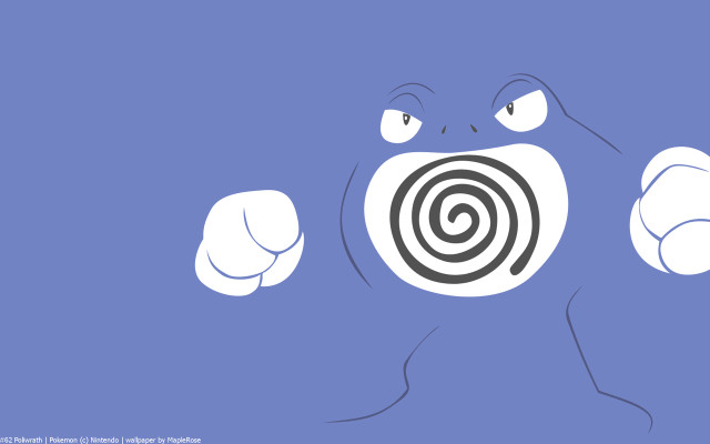 Person holding target blue background free wallpaper - medium preview image