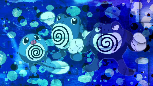 Blue white cartoon animals circles free wallpaper - medium preview image