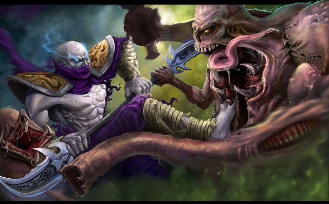 Demon attacking demon sword demon #4 free wallpaper - medium preview image