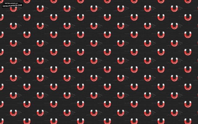 Black background red circles white free wallpaper - medium preview image