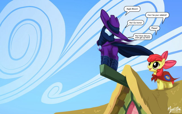Cartoon person cliff pony speech free wallpaper - medium preview image