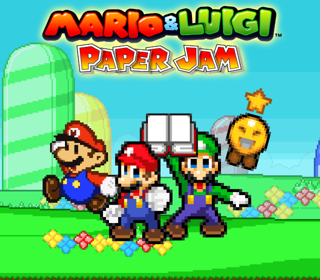 Mario luigi paper jam nintendo #3 free wallpaper - medium preview image
