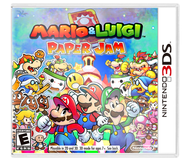 Mario luigi paper jam nintendo #2 free wallpaper - medium preview image