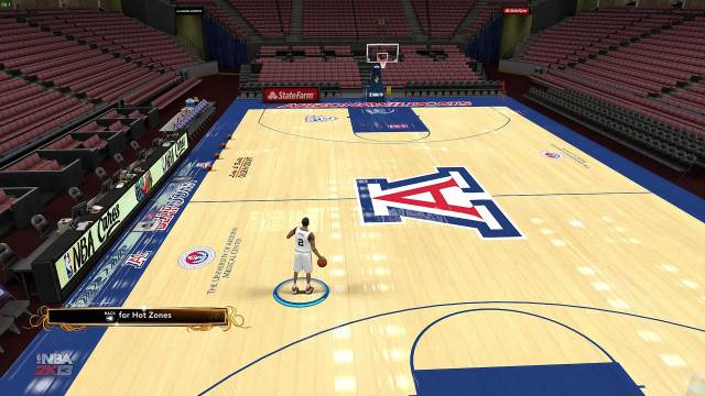 Basketball game large court player free wallpaper - medium preview image