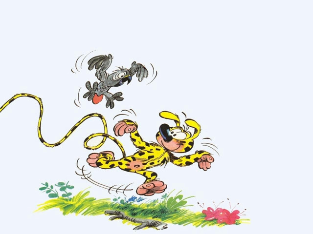 Dog chasing cat snake bird free wallpaper - medium preview image