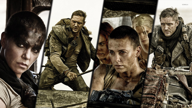Mad max expendables collage actors free wallpaper - medium preview image