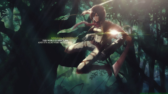 Man forest sword caption mogagagagagagan free wallpaper - medium preview image
