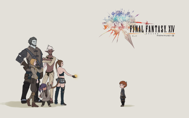 People kite flying group standing free wallpaper - medium preview image
