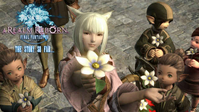 People game flower standing group free wallpaper - medium preview image