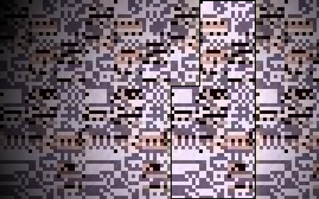Grey white squares dots pattern free wallpaper - medium preview image